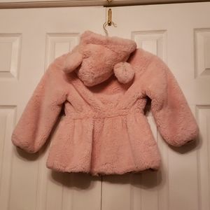 Faux Fur Puffer Coat